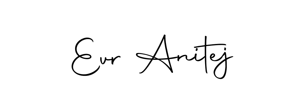 Once you've used our free online signature maker to create your best signature Autography-DOLnW style, it's time to enjoy all of the benefits that Evr Anitej name signing documents. Evr Anitej signature style 10 images and pictures png