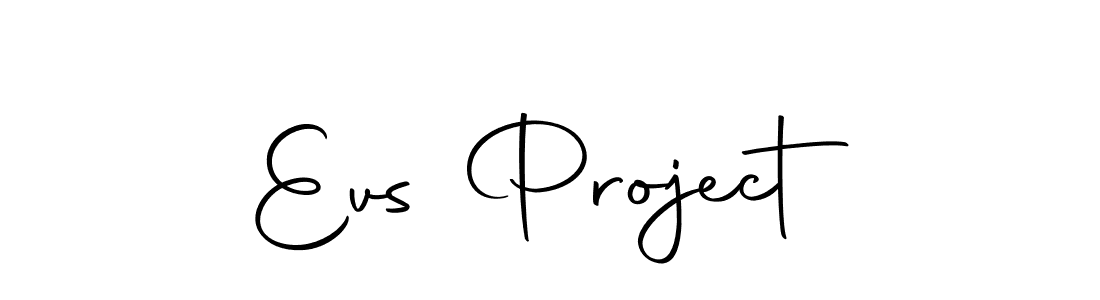 How to make Evs Project signature? Autography-DOLnW is a professional autograph style. Create handwritten signature for Evs Project name. Evs Project signature style 10 images and pictures png