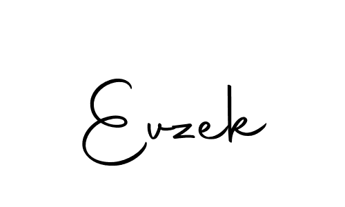 How to make Evzek signature? Autography-DOLnW is a professional autograph style. Create handwritten signature for Evzek name. Evzek signature style 10 images and pictures png
