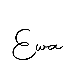 How to make Ewa name signature. Use Autography-DOLnW style for creating short signs online. This is the latest handwritten sign. Ewa signature style 10 images and pictures png