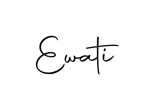 Make a beautiful signature design for name Ewati. Use this online signature maker to create a handwritten signature for free. Ewati signature style 10 images and pictures png