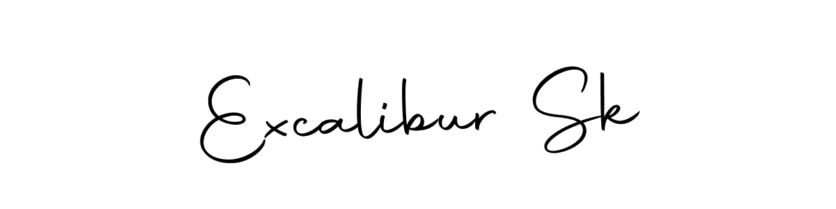 Make a beautiful signature design for name Excalibur Sk. With this signature (Autography-DOLnW) style, you can create a handwritten signature for free. Excalibur Sk signature style 10 images and pictures png