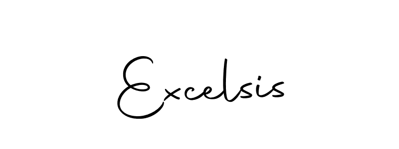 Also we have Excelsis name is the best signature style. Create professional handwritten signature collection using Autography-DOLnW autograph style. Excelsis signature style 10 images and pictures png