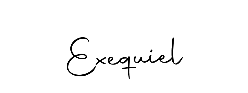 How to make Exequiel name signature. Use Autography-DOLnW style for creating short signs online. This is the latest handwritten sign. Exequiel signature style 10 images and pictures png