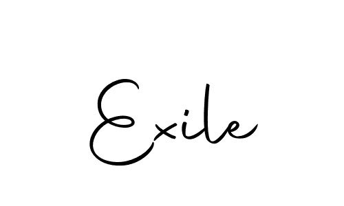 Also we have Exile name is the best signature style. Create professional handwritten signature collection using Autography-DOLnW autograph style. Exile signature style 10 images and pictures png