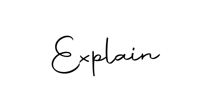 How to Draw Explain signature style? Autography-DOLnW is a latest design signature styles for name Explain. Explain signature style 10 images and pictures png