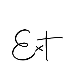 How to make Ext name signature. Use Autography-DOLnW style for creating short signs online. This is the latest handwritten sign. Ext signature style 10 images and pictures png