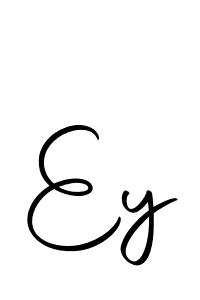 Design your own signature with our free online signature maker. With this signature software, you can create a handwritten (Autography-DOLnW) signature for name Ey. Ey signature style 10 images and pictures png