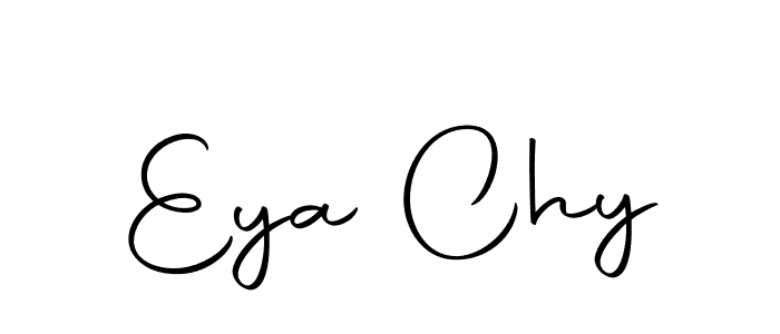 Similarly Autography-DOLnW is the best handwritten signature design. Signature creator online .You can use it as an online autograph creator for name Eya Chy. Eya Chy signature style 10 images and pictures png
