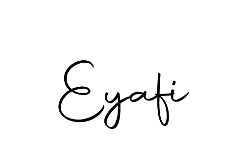 Create a beautiful signature design for name Eyafi. With this signature (Autography-DOLnW) fonts, you can make a handwritten signature for free. Eyafi signature style 10 images and pictures png