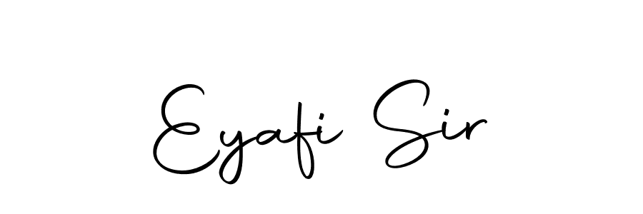 You should practise on your own different ways (Autography-DOLnW) to write your name (Eyafi Sir) in signature. don't let someone else do it for you. Eyafi Sir signature style 10 images and pictures png