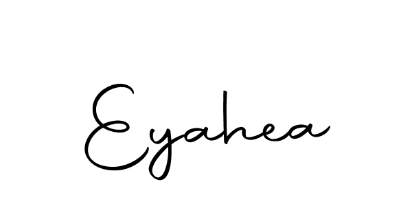 You should practise on your own different ways (Autography-DOLnW) to write your name (Eyahea) in signature. don't let someone else do it for you. Eyahea signature style 10 images and pictures png