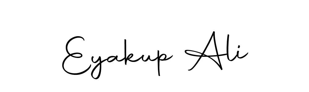 Create a beautiful signature design for name Eyakup Ali. With this signature (Autography-DOLnW) fonts, you can make a handwritten signature for free. Eyakup Ali signature style 10 images and pictures png