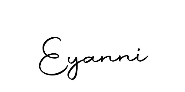 How to make Eyanni name signature. Use Autography-DOLnW style for creating short signs online. This is the latest handwritten sign. Eyanni signature style 10 images and pictures png