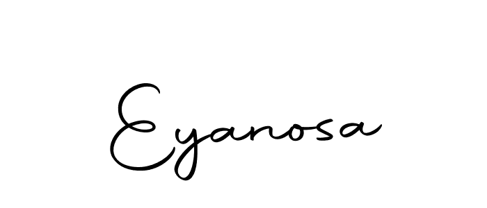 if you are searching for the best signature style for your name Eyanosa. so please give up your signature search. here we have designed multiple signature styles  using Autography-DOLnW. Eyanosa signature style 10 images and pictures png