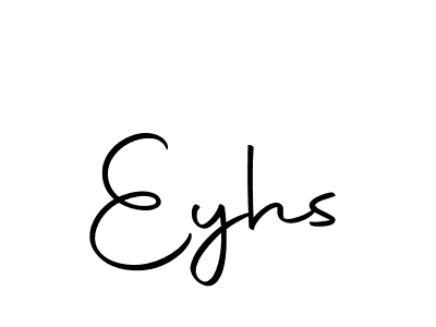 Also we have Eyhs name is the best signature style. Create professional handwritten signature collection using Autography-DOLnW autograph style. Eyhs signature style 10 images and pictures png
