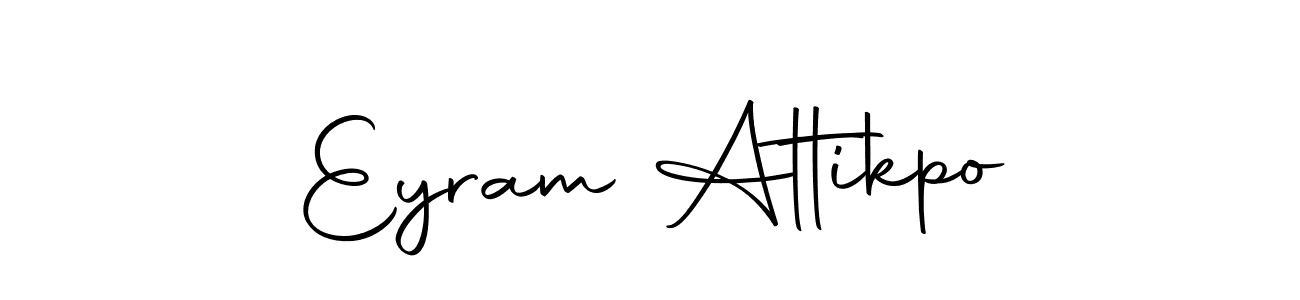 You should practise on your own different ways (Autography-DOLnW) to write your name (Eyram Attikpo) in signature. don't let someone else do it for you. Eyram Attikpo signature style 10 images and pictures png
