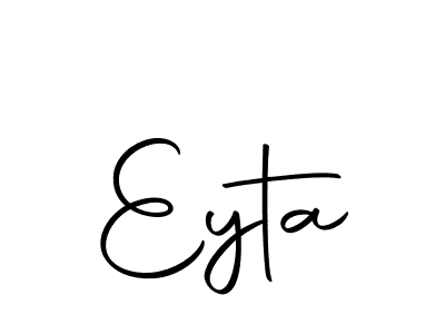 Eyta stylish signature style. Best Handwritten Sign (Autography-DOLnW) for my name. Handwritten Signature Collection Ideas for my name Eyta. Eyta signature style 10 images and pictures png
