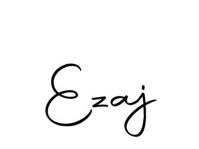How to make Ezaj signature? Autography-DOLnW is a professional autograph style. Create handwritten signature for Ezaj name. Ezaj signature style 10 images and pictures png
