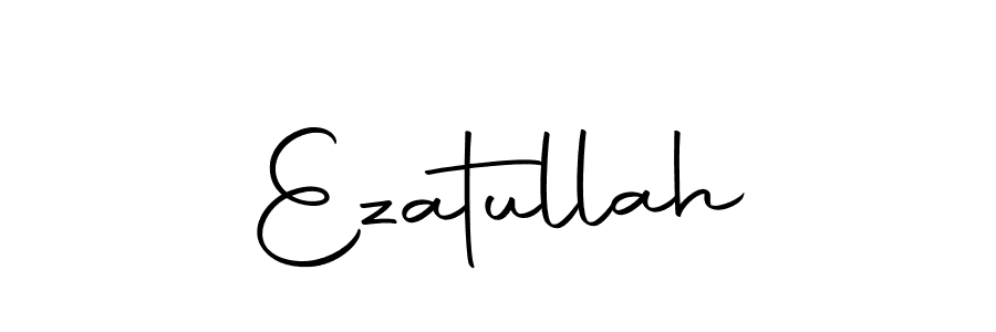 Ezatullah stylish signature style. Best Handwritten Sign (Autography-DOLnW) for my name. Handwritten Signature Collection Ideas for my name Ezatullah. Ezatullah signature style 10 images and pictures png