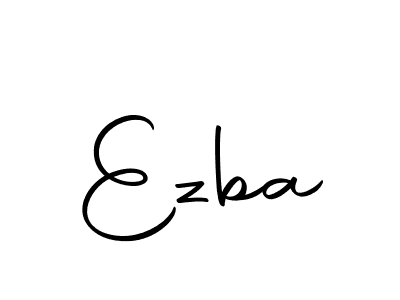 You should practise on your own different ways (Autography-DOLnW) to write your name (Ezba) in signature. don't let someone else do it for you. Ezba signature style 10 images and pictures png