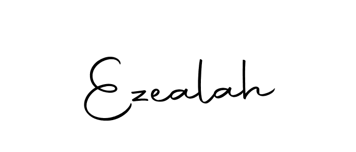 Use a signature maker to create a handwritten signature online. With this signature software, you can design (Autography-DOLnW) your own signature for name Ezealah. Ezealah signature style 10 images and pictures png