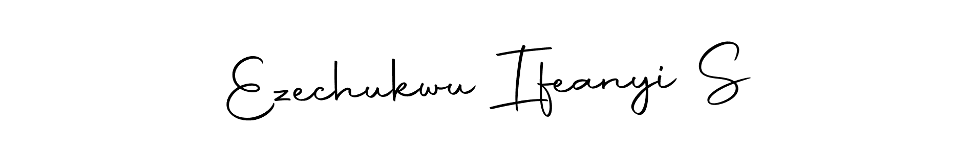 Make a beautiful signature design for name Ezechukwu Ifeanyi S. Use this online signature maker to create a handwritten signature for free. Ezechukwu Ifeanyi S signature style 10 images and pictures png