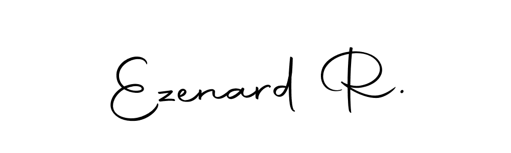 Here are the top 10 professional signature styles for the name Ezenard R.. These are the best autograph styles you can use for your name. Ezenard R. signature style 10 images and pictures png