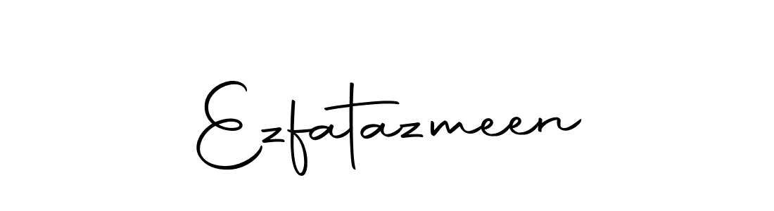 if you are searching for the best signature style for your name Ezfatazmeen. so please give up your signature search. here we have designed multiple signature styles  using Autography-DOLnW. Ezfatazmeen signature style 10 images and pictures png