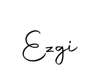 Design your own signature with our free online signature maker. With this signature software, you can create a handwritten (Autography-DOLnW) signature for name Ezgi. Ezgi signature style 10 images and pictures png