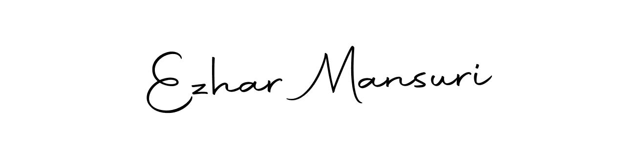 You should practise on your own different ways (Autography-DOLnW) to write your name (Ezhar Mansuri) in signature. don't let someone else do it for you. Ezhar Mansuri signature style 10 images and pictures png