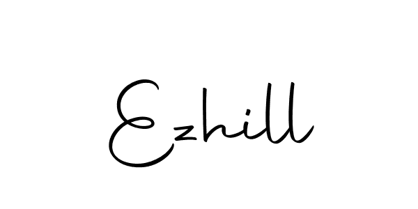 Here are the top 10 professional signature styles for the name Ezhill. These are the best autograph styles you can use for your name. Ezhill signature style 10 images and pictures png