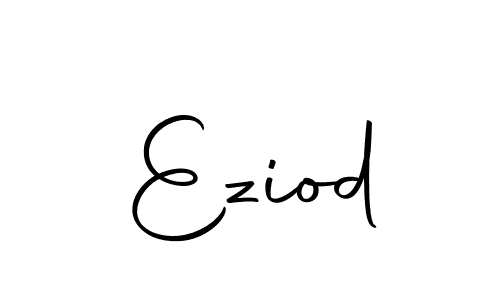 You should practise on your own different ways (Autography-DOLnW) to write your name (Eziod) in signature. don't let someone else do it for you. Eziod signature style 10 images and pictures png
