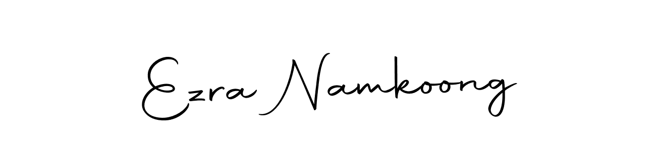 Ezra Namkoong stylish signature style. Best Handwritten Sign (Autography-DOLnW) for my name. Handwritten Signature Collection Ideas for my name Ezra Namkoong. Ezra Namkoong signature style 10 images and pictures png
