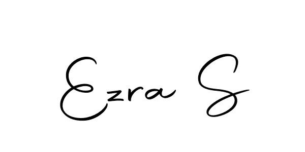 How to make Ezra S name signature. Use Autography-DOLnW style for creating short signs online. This is the latest handwritten sign. Ezra S signature style 10 images and pictures png