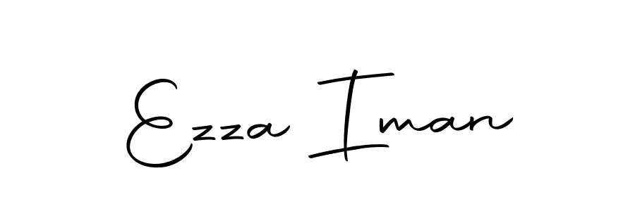 Ezza Iman stylish signature style. Best Handwritten Sign (Autography-DOLnW) for my name. Handwritten Signature Collection Ideas for my name Ezza Iman. Ezza Iman signature style 10 images and pictures png