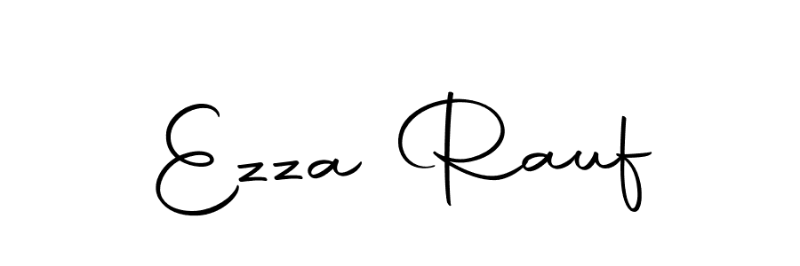Design your own signature with our free online signature maker. With this signature software, you can create a handwritten (Autography-DOLnW) signature for name Ezza Rauf. Ezza Rauf signature style 10 images and pictures png