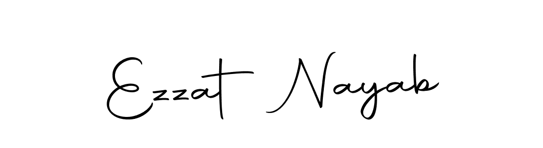 Also we have Ezzat Nayab name is the best signature style. Create professional handwritten signature collection using Autography-DOLnW autograph style. Ezzat Nayab signature style 10 images and pictures png