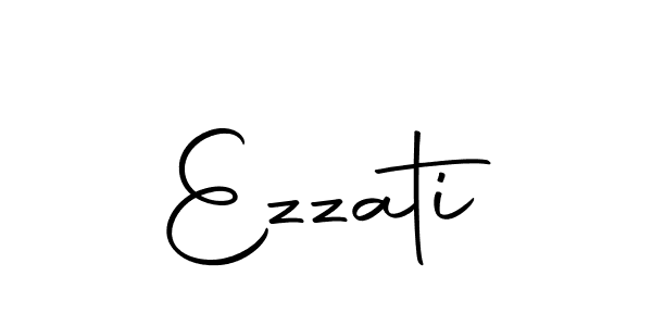 Design your own signature with our free online signature maker. With this signature software, you can create a handwritten (Autography-DOLnW) signature for name Ezzati. Ezzati signature style 10 images and pictures png