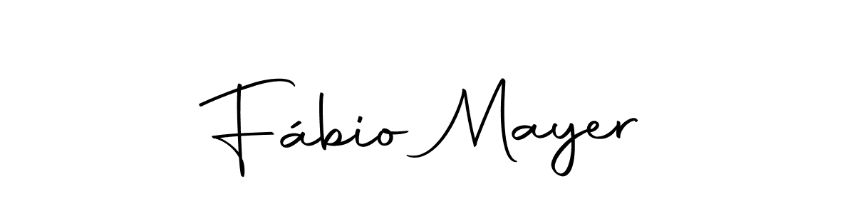 The best way (Autography-DOLnW) to make a short signature is to pick only two or three words in your name. The name Fábio Mayer include a total of six letters. For converting this name. Fábio Mayer signature style 10 images and pictures png