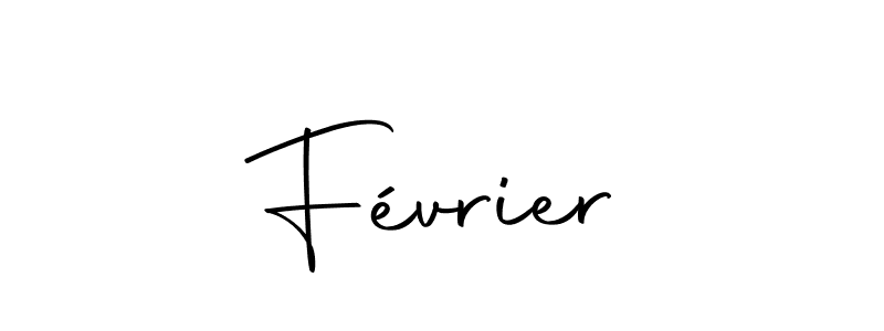 Use a signature maker to create a handwritten signature online. With this signature software, you can design (Autography-DOLnW) your own signature for name Février. Février signature style 10 images and pictures png