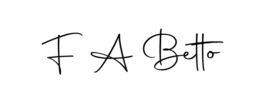 How to make F A Betto signature? Autography-DOLnW is a professional autograph style. Create handwritten signature for F A Betto name. F A Betto signature style 10 images and pictures png