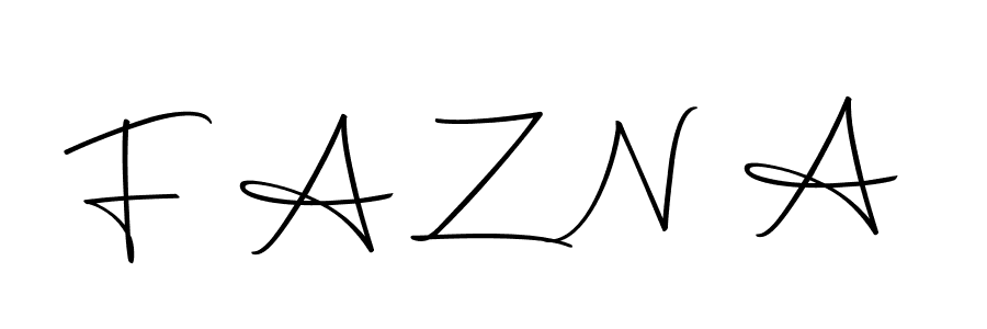 if you are searching for the best signature style for your name F A Z N A. so please give up your signature search. here we have designed multiple signature styles  using Autography-DOLnW. F A Z N A signature style 10 images and pictures png