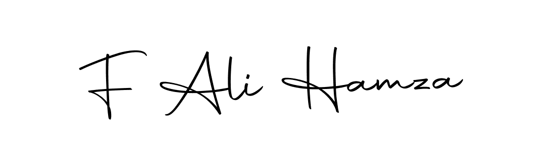 F Ali Hamza stylish signature style. Best Handwritten Sign (Autography-DOLnW) for my name. Handwritten Signature Collection Ideas for my name F Ali Hamza. F Ali Hamza signature style 10 images and pictures png