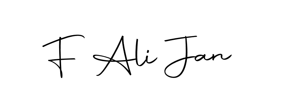 Also we have F Ali Jan name is the best signature style. Create professional handwritten signature collection using Autography-DOLnW autograph style. F Ali Jan signature style 10 images and pictures png