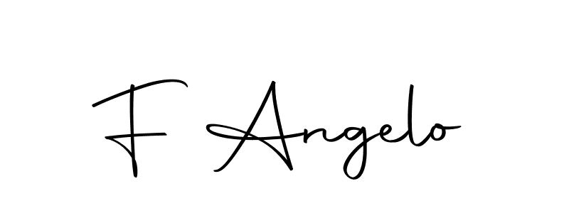 Design your own signature with our free online signature maker. With this signature software, you can create a handwritten (Autography-DOLnW) signature for name F Angelo. F Angelo signature style 10 images and pictures png