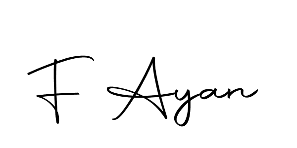 This is the best signature style for the F Ayan name. Also you like these signature font (Autography-DOLnW). Mix name signature. F Ayan signature style 10 images and pictures png