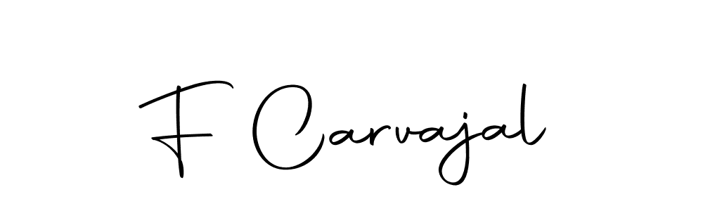 You should practise on your own different ways (Autography-DOLnW) to write your name (F Carvajal) in signature. don't let someone else do it for you. F Carvajal signature style 10 images and pictures png