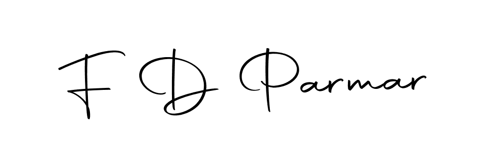The best way (Autography-DOLnW) to make a short signature is to pick only two or three words in your name. The name F D Parmar include a total of six letters. For converting this name. F D Parmar signature style 10 images and pictures png