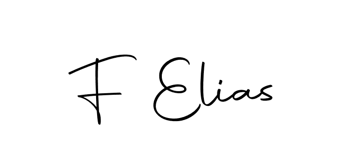 Create a beautiful signature design for name F Elias. With this signature (Autography-DOLnW) fonts, you can make a handwritten signature for free. F Elias signature style 10 images and pictures png